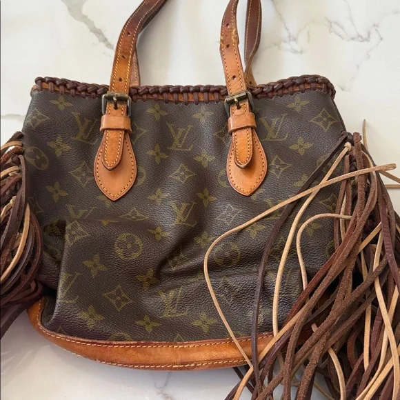 Louis Vuitton Brown Fringe Shoulder Bag - Picture 4 of 10